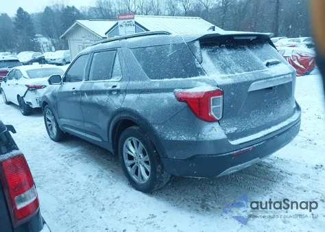 2021 Ford Explorer Xlt из США, поврежденный, VIN 1FMSK8DH6MGA03382